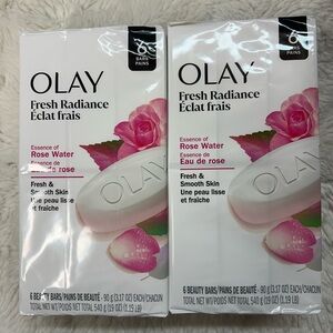 OLAY Fresh Radiance Rose Water Beauty Bars